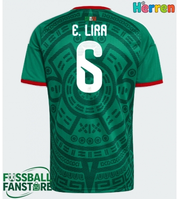 Mexiko Erik Lira #6 Replik Heimtrikot WM 2026 Kurzarm